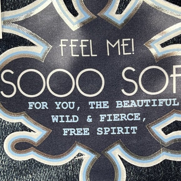 Hydraulic Women's Lola Distressed Micro Boot Stretch Navy Denim Jeans 11/12 NWT - Picture 9 of 16